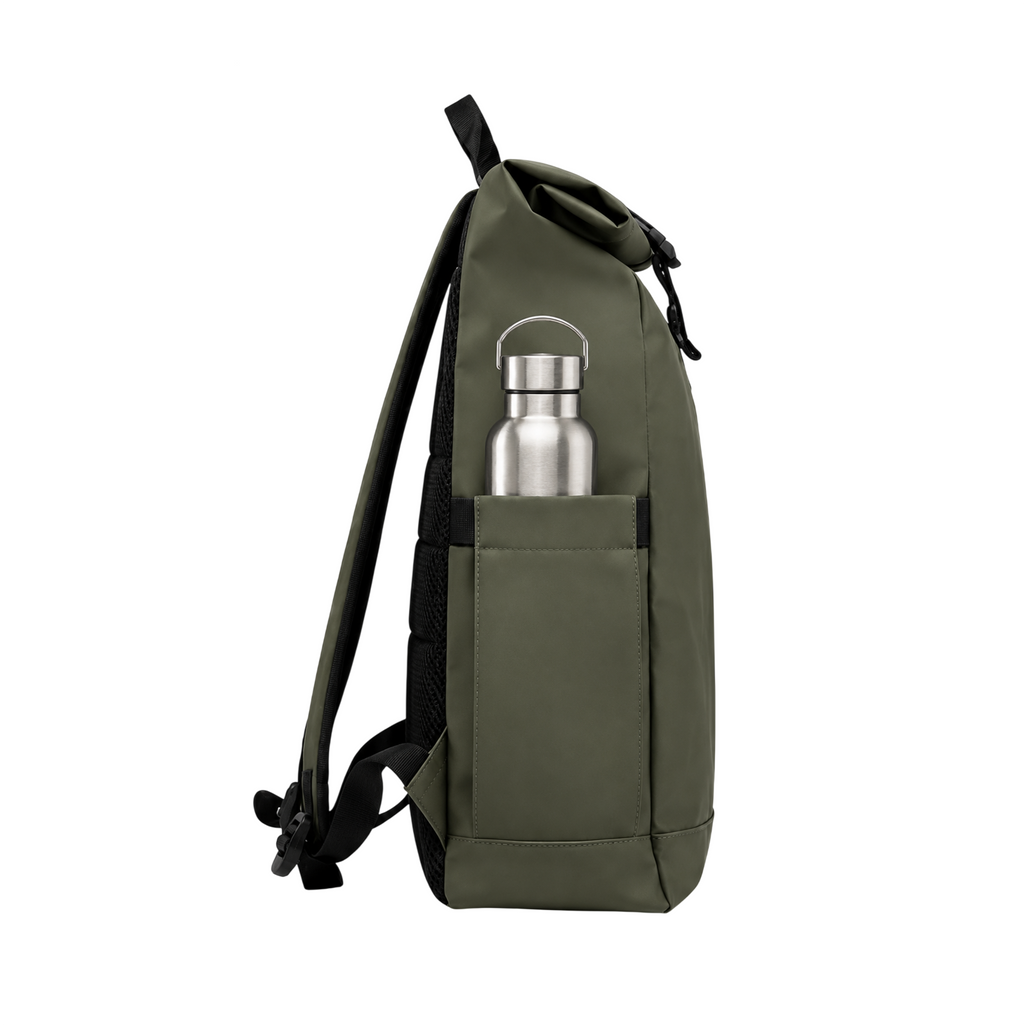 Satchel & Co - Roll Top Backpack - Urban Green - 20L